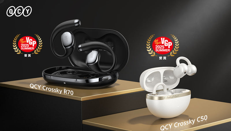 Los auriculares de oreja abierta de QCY premiados en VGP Verano 2025