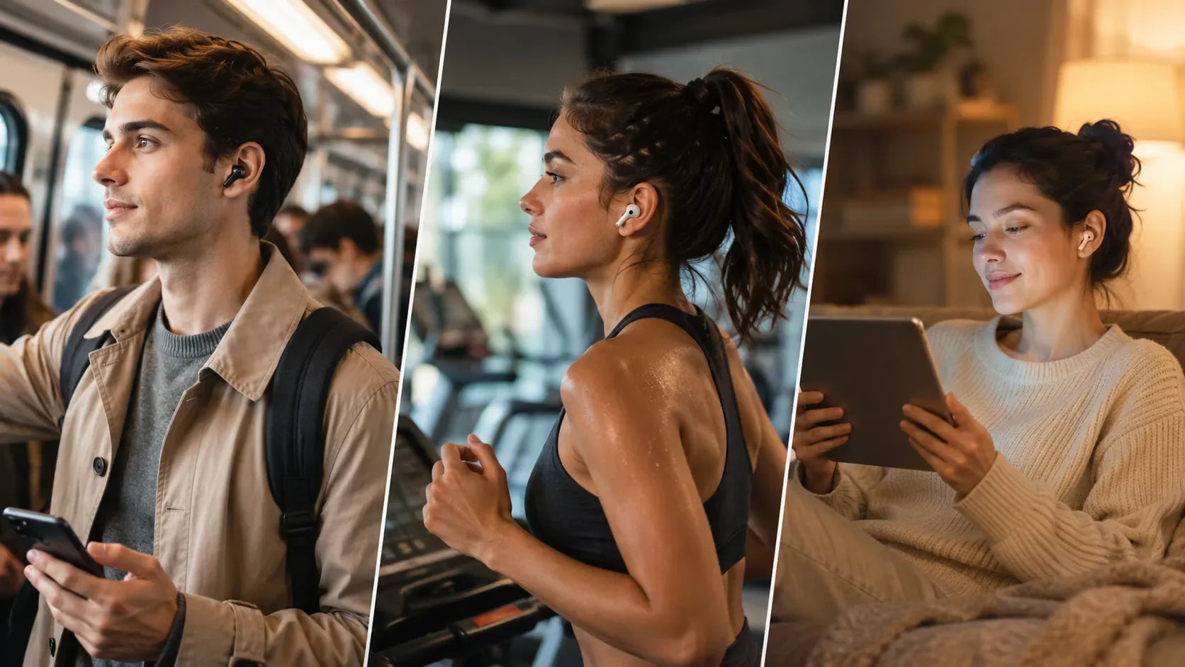 QCY In-Ear-Kopfhörer für Pendeln, Sport & Zuhause – kabellos, komfortabel, klarer Sound im Alltag.