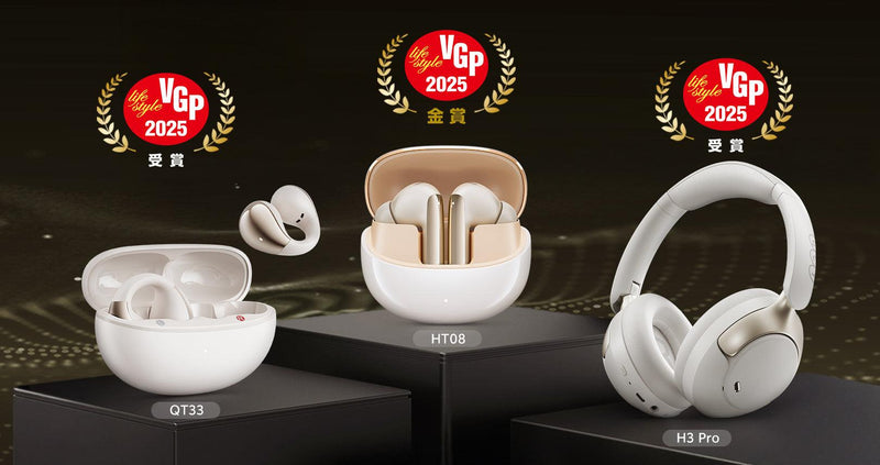 QCY recibe tres premios en VGP 2025 y demuestra excelencia en la innovación de audio