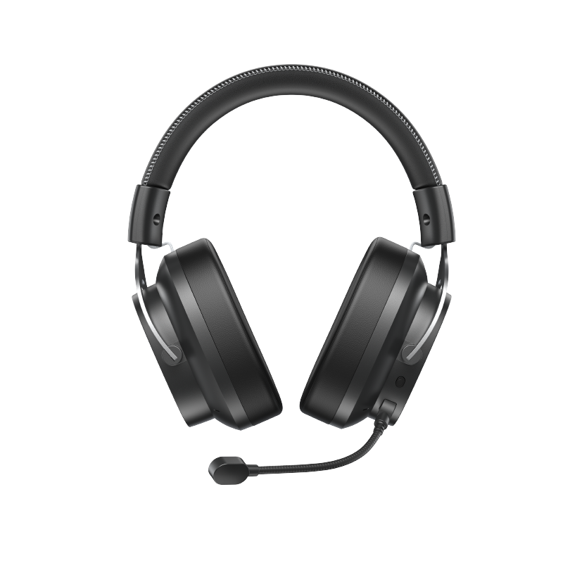 Auriculares Heroad VT200 Edición Tri-Mode con micrófono, negro, circumaurales, inalámbricos, para juegos y comunicación