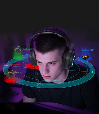 Auriculares para juegos con iluminación RGB para una experiencia de juego inmersiva