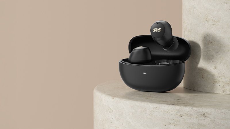 Auriculares con forma de frijol