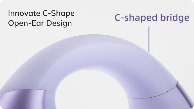 Escalón en forma de C del diseño de oreja abierta para una comodidad innovadora.